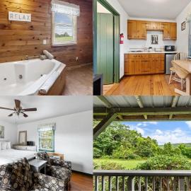 Pet Friendly 2 Bedroom Cabin Hideaway For 4! Cabin 7，位于Fancy Gap的酒店