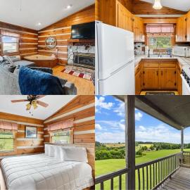 2BR Cabin with Jacuzzi and Mountain Views - Cabin 5，位于Fancy Gap的酒店