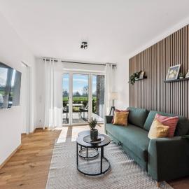 BohnApartments Dümmer See Suites, Top Lage 350 m zum See, Balkon, WLAN, Parkplatz，位于伦布鲁的酒店