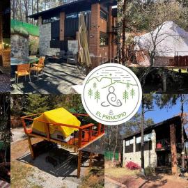 Cabañas El Principio y Spa en Huasca de Ocampo，位于瓦斯卡坎波的酒店