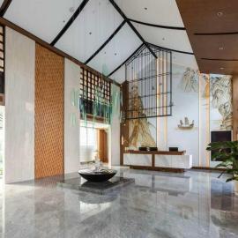 舟山普陀花间府水街庄园，位于Luhua的酒店