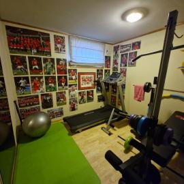 Hybel med treningsrom i Bardu，位于Bardu的酒店