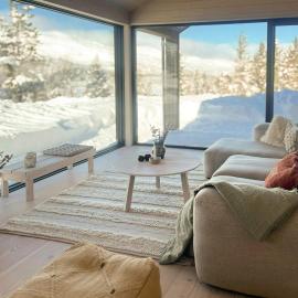 Cottage On Hallbjønnsekken With Views Of Spafjell，位于达伦的酒店