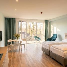 Steverbett Hotel,位于吕丁豪森的酒店