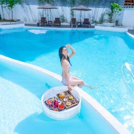 12C ·Courtyard Hot Spring Pool Resort Design Hotel (Furong Town Scenic Area Branch)，位于Xiaoxi的酒店
