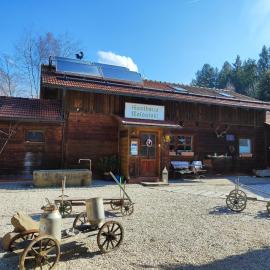 Chalet Waldstadl oder Andrea's Woidhaisl，位于阿尔恩布鲁克的酒店
