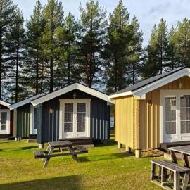 Campingstuga Cottage - Blattnicksele Camping，位于Blattnicksele的酒店