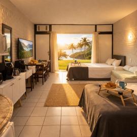Flat Vista Mar no Hotel Portogalo Angra RJ,位于安格拉杜斯雷斯的酒店