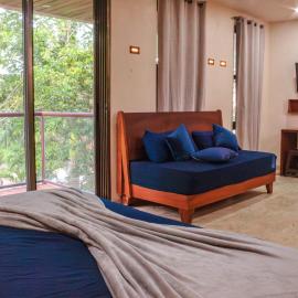 Jungle Loft Suite with Terrace & Natural Light - Santuario Hotel Boutique，位于Chemuyil的酒店