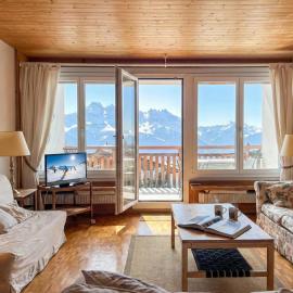 Villars - Charme et panorama，位于Ollon的酒店