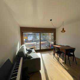 Apartment with a beautiful view and large terrace，位于蒙热内夫尔的酒店