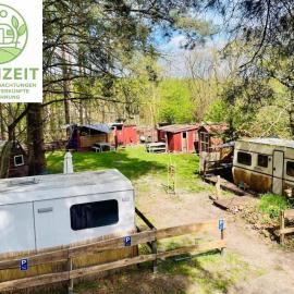 GRÜNZEIT Waldcamp Glamping und Cabins nahe Spreewald，位于科特布斯的酒店