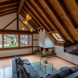 Jungfrau-View Apartment, terrace & free parking，位于维尔德斯韦尔的酒店