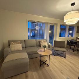 GHAR-New 2 bedrooms apartment near airport and Oslo city-free parking，位于Klofta的酒店