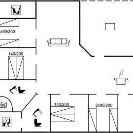 Holiday Home Absalon - 29km from the sea by Interhome，位于措夫特隆的酒店