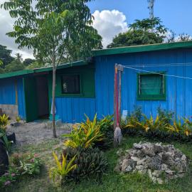 Lamkail beach island bungalow，位于Lénakel的酒店