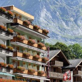 Hotel Central Wolter - Grindelwald，位于格林德尔瓦尔德的酒店