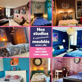 Nos studios au centre ville à Dole，位于多勒的酒店