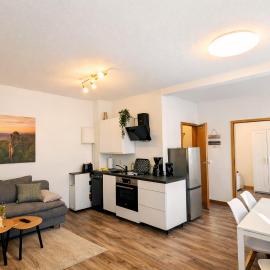 Urlaubsmagie - Ferienwohnung Wasseramsel - Terrasse, Grill & Saisonaler Pool - W2，位于塞布尼茨的酒店