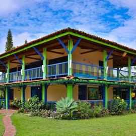 Aramat sendero del quindio，位于卡拉尔卡的酒店