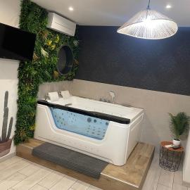 Appartement avec jacuzzi，位于萨瑟纳日的酒店