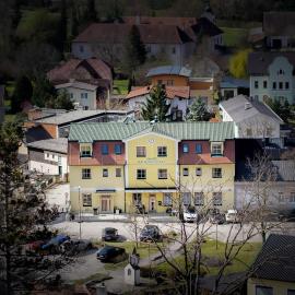 Hotel Zur Alten Schule，位于Pitten的酒店