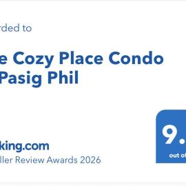 The Cozy Place Condo in Pasig Phil