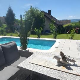 Fewo Harzblick Goslar mit Pool，位于戈斯拉尔的酒店