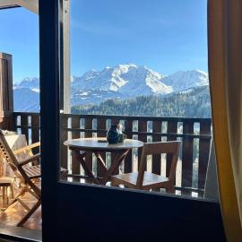 Face au Mont Blanc, plein sud，位于科尔顿的酒店