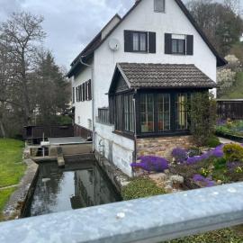 Ferienwohnung Modelshauser Mühle，位于Hinterbuch的酒店