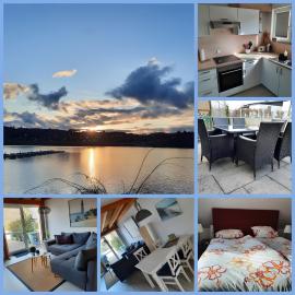 Yachthof Ferienwohnung, 60 m²，位于Scheid的酒店