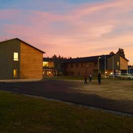Evje Folkehøgskole,位于Evjemoen的酒店
