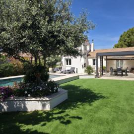 Superbe Villa "Lisena" au calme en centre-ville - plages à 15 min - cadre idéal，位于马里尼亚讷的酒店