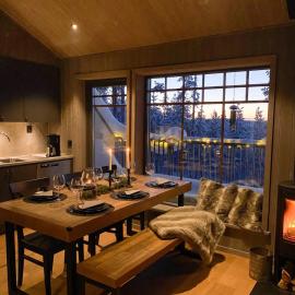Cosy Mountain Cabin with Ski-in Ski-out，位于韦姆达伦的酒店