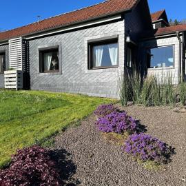 Ferienhäuschen Gartenblick