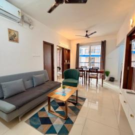 Leisure Homes Resort style 2BR Apt，位于Chicalim的酒店