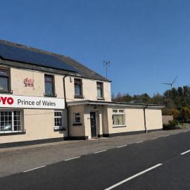OYO Prince of Wales Country Hotel，位于Nant-y-bwch的酒店