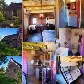 Trekkershut - Tiny House - Hikers cottage，位于Wijster的酒店