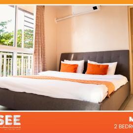 PICO DE LORO Beach Walking Distance MIRANDA 2 Bedroom Units by SEE Condominiums，位于Cutad的酒店