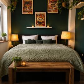 Boutique Apartment mit Spa-Badewanne Elbe zentral im Grünen，位于马格德堡的酒店