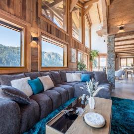 Chalet Familial Le Whymper 5 étoiles SPA Sauna Chatel，位于沙泰勒的酒店