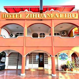 Hotel Zihua Malibu，位于锡瓦塔塔内霍的酒店
