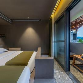 Ximu Hotel Furong Town Waterfall Branch 高铁免费接站或送站一次，位于Wangcun的酒店