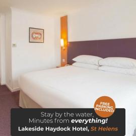 OYO Lakeside Haydock Hotel, St Helens, A580 East Lancs, Garswood Old Road，位于圣海伦斯的酒店