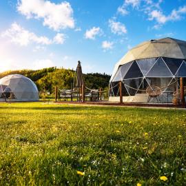 Glamping nad Sanem，位于Krzemienna的酒店