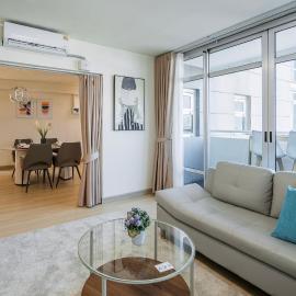 Nordic Minimal 3BR with Tub Near Impact Arena DMK Airport，位于Ban Bang Phang的酒店