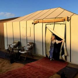 Sunset Dunes Luxury Camp，位于梅尔祖卡的酒店