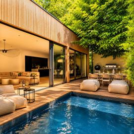 Villa Marie climatisation piscine & jardin Dijon centre