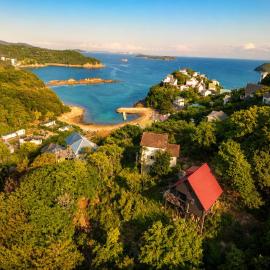 Affordable Island Villa with Sea Views Great Value Stay，位于Bizen的酒店