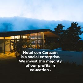 Hotel con Corazon Monteverde，位于蒙泰韦尔德哥斯达黎加的酒店